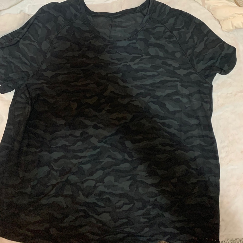 Black Camo Lululemon Shirt